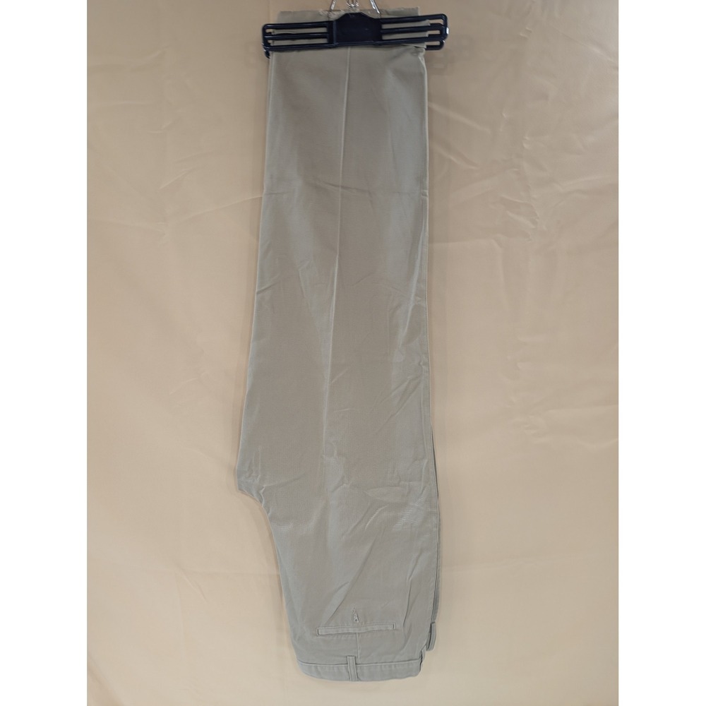 Saddlebred Men's Khaki Pants 38Wx32L 100% Cotton Everyday Casual Trousers WEAR‎